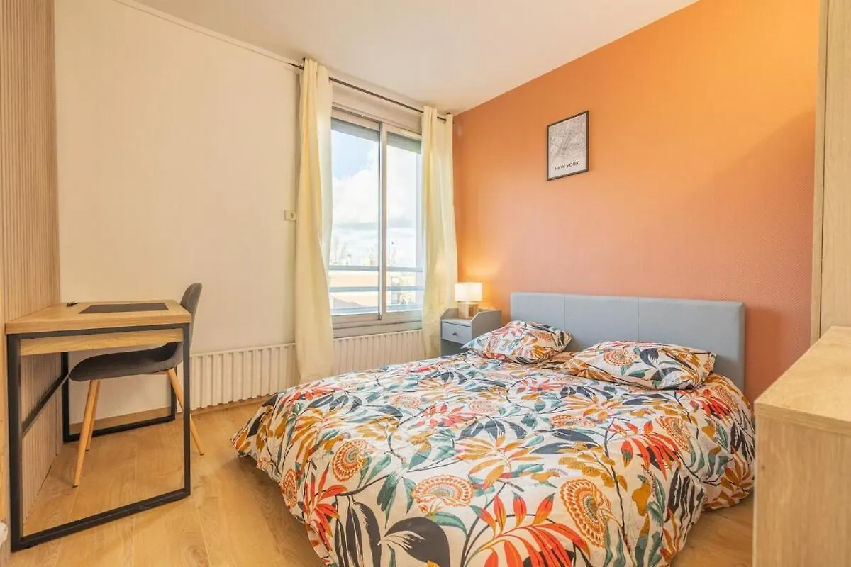 Apartamento Cozy 5 Chambres 10 Pers Toulouse