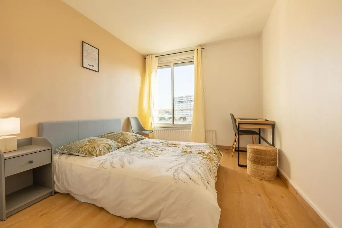 Cozy 5 Chambres 10 Pers Toulouse Apartamento